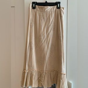 Sim & Sam light pink flowy skirt